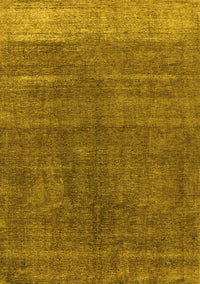 Oriental Yellow Industrial Rug, urb1886yw