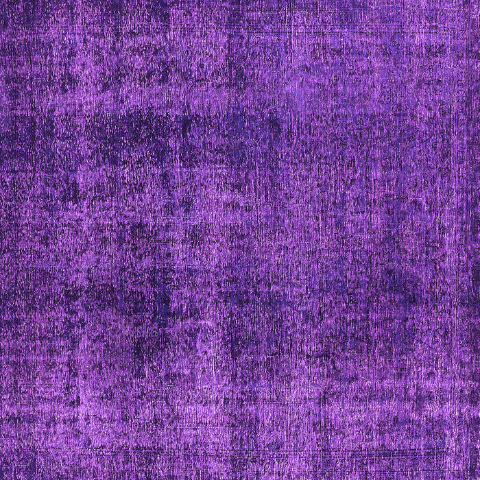 Square Machine Washable Oriental Purple Industrial Area Rugs, wshurb1887pur