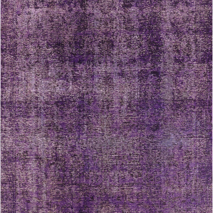 Mid-Century Modern Purple Oriental Rug, urb1887