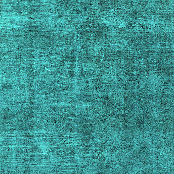 Machine Washable Oriental Turquoise Industrial Area Rugs, wshurb1888turq