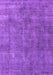 Machine Washable Oriental Purple Industrial Area Rugs, wshurb1888pur