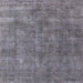 Square Mid-Century Modern Gray Oriental Rug, urb1888