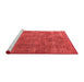 Industrial Red Washable Rugs