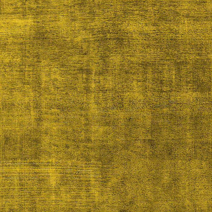 Machine Washable Oriental Yellow Industrial Rug, wshurb1888yw