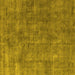 Square Oriental Yellow Industrial Rug, urb1888yw