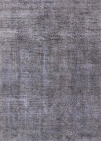 Machine Washable Industrial Modern Grey Gray Rug, wshurb1888