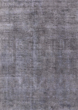 Machine Washable Industrial Modern Grey Gray Rug, wshurb1888