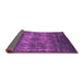 Sideview of Oriental Pink Industrial Rug, urb1889pnk