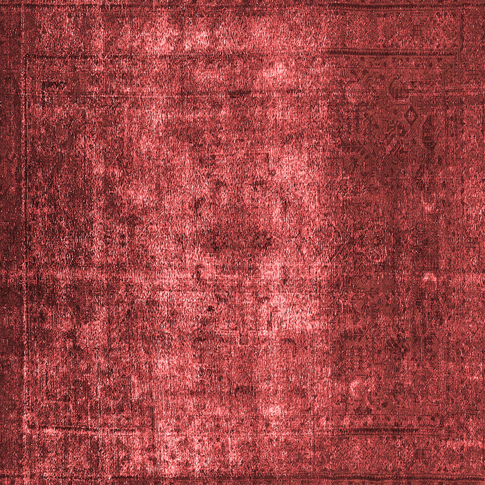 Machine Washable Oriental Red Industrial Rug, wshurb1889red