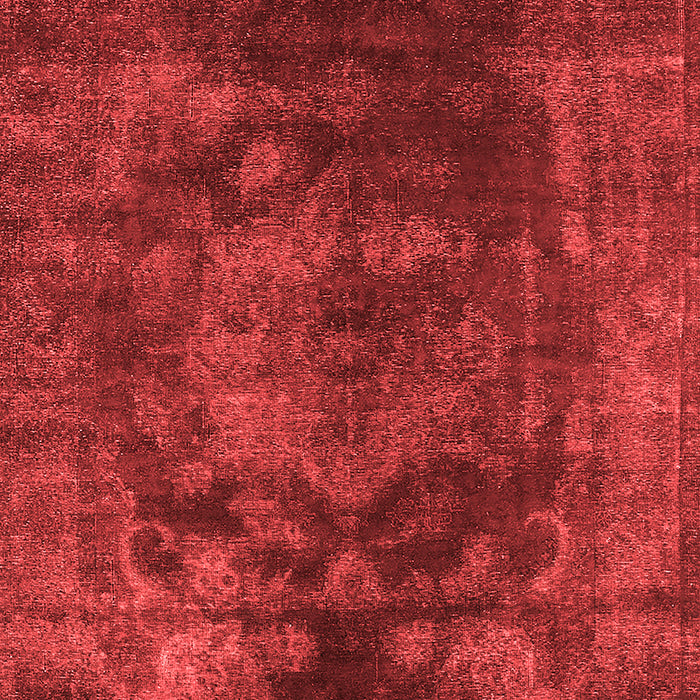 Machine Washable Oriental Red Industrial Rug, wshurb1890red