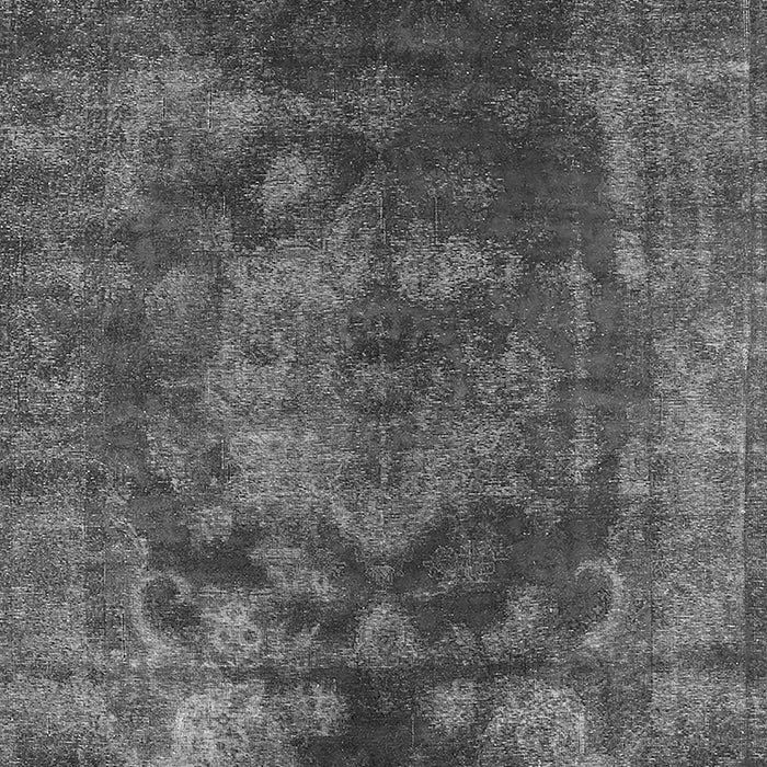 Machine Washable Oriental Gray Industrial Rug, wshurb1890gry