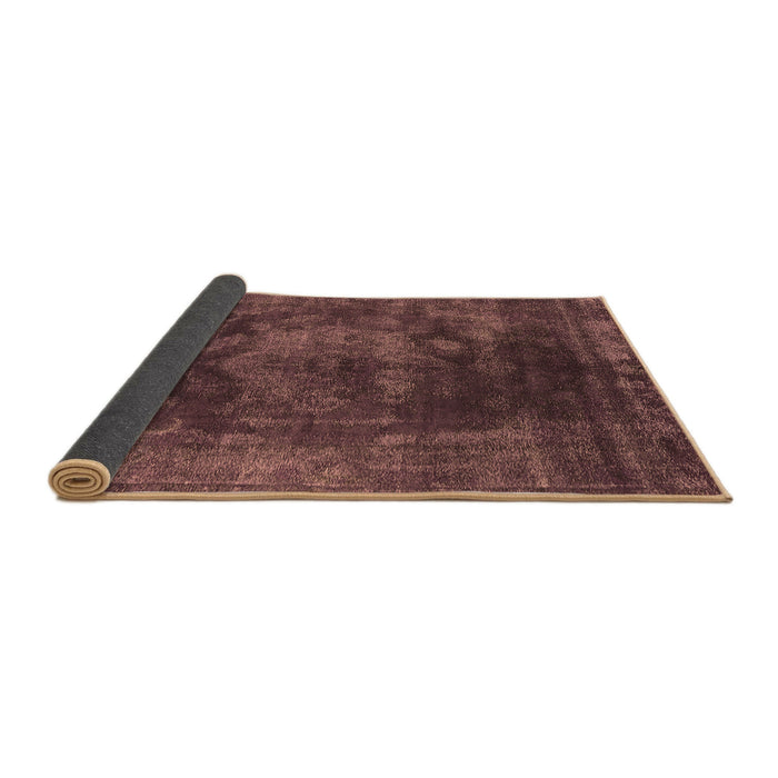 Sideview of Oriental Brown Industrial Rug, urb1890brn