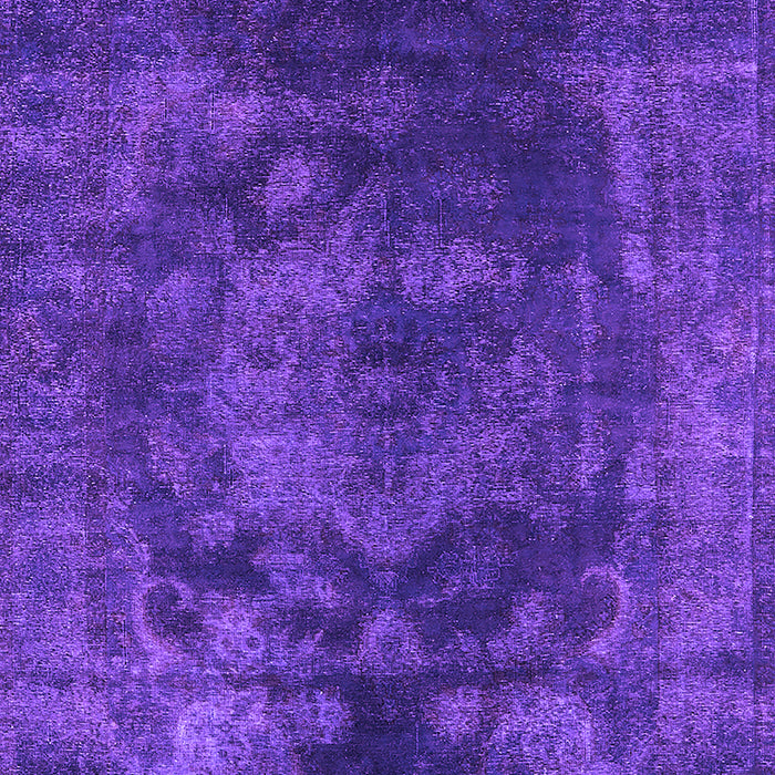 Machine Washable Oriental Purple Industrial Area Rugs, wshurb1890pur