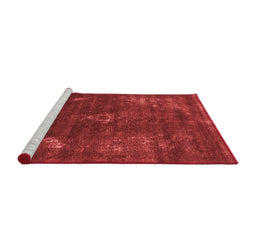 Industrial Red Washable Rugs