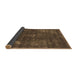 Sideview of Oriental Brown Industrial Rug, urb1891brn