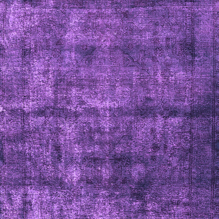 Machine Washable Oriental Purple Industrial Area Rugs, wshurb1892pur