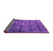 Sideview of Oriental Purple Industrial Rug, urb1892pur