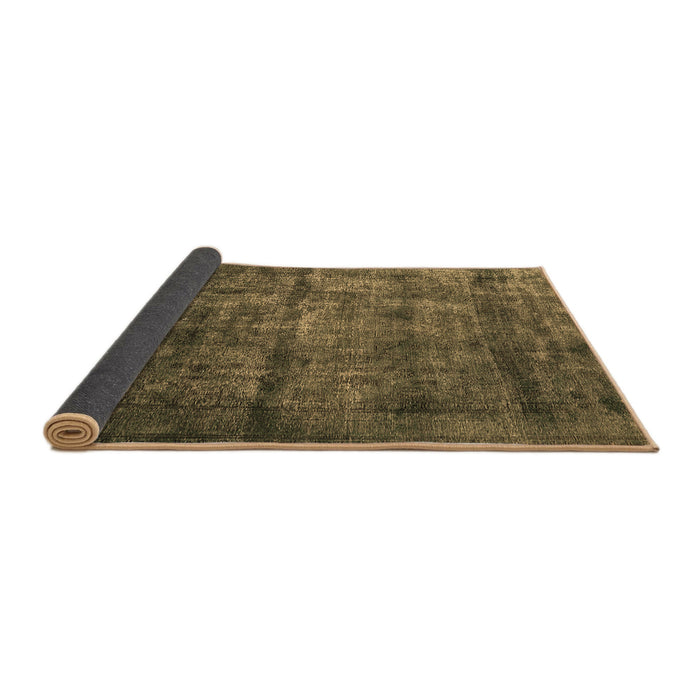 Sideview of Oriental Brown Industrial Rug, urb1892brn