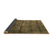 Sideview of Oriental Brown Industrial Rug, urb1892brn