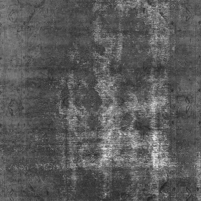 Machine Washable Oriental Gray Industrial Rug, wshurb1893gry