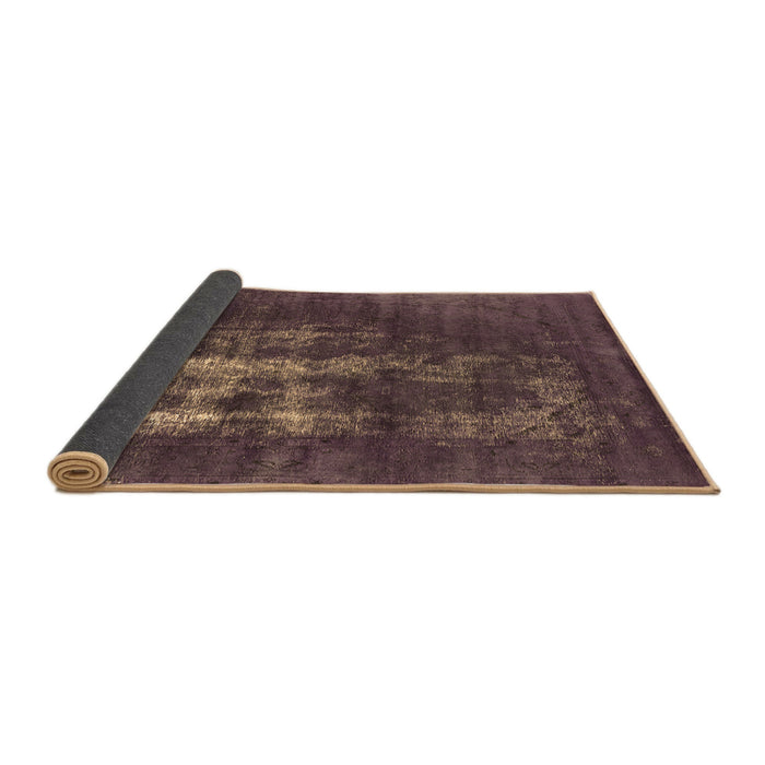 Sideview of Oriental Brown Industrial Rug, urb1893brn