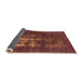 Sideview of Oriental Orange Industrial Rug, urb1893org