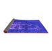 Sideview of Oriental Purple Industrial Rug, urb1893pur