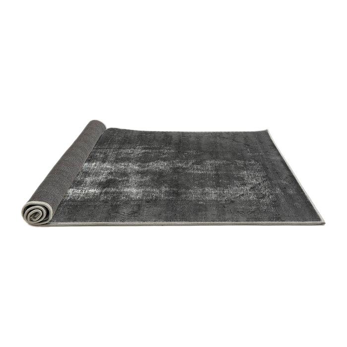 Sideview of Oriental Gray Industrial Rug, urb1893gry