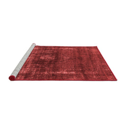 Industrial Red Washable Rugs