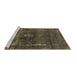 Sideview of Machine Washable Oriental Brown Industrial Rug, wshurb1894brn