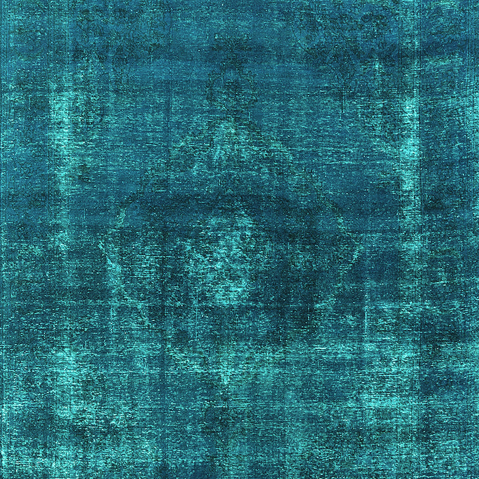 Oriental Turquoise Industrial Rug, urb1894turq