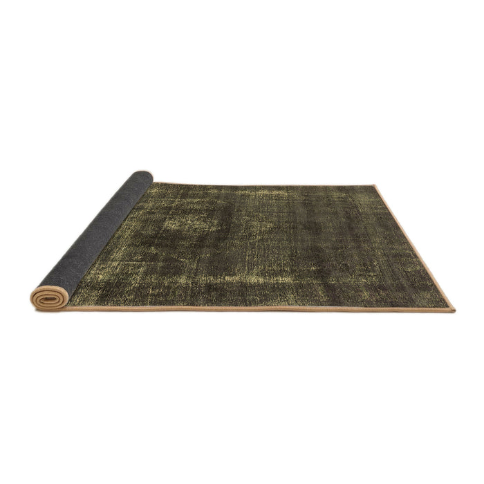Sideview of Oriental Brown Industrial Rug, urb1894brn