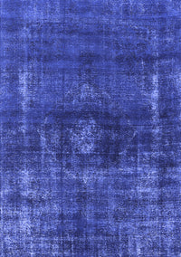 Oriental Blue Industrial Rug, urb1894blu