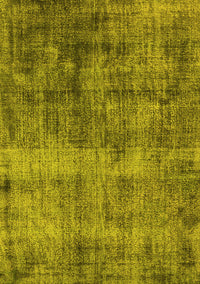 Oriental Yellow Industrial Rug, urb1895yw