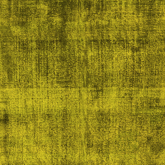 Oriental Yellow Industrial Rug, urb1895yw