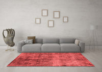 Machine Washable Oriental Red Industrial Rug, wshurb1895red