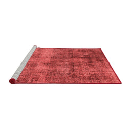 Industrial Red Washable Rugs