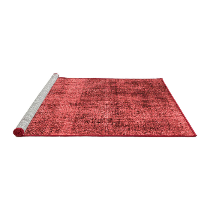 Industrial Red Washable Rugs