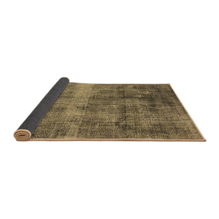 Sideview of Oriental Brown Industrial Rug, urb1895brn