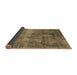 Sideview of Oriental Brown Industrial Rug, urb1895brn