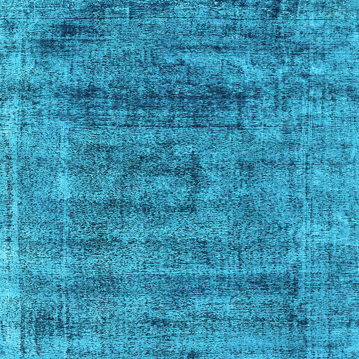 Square Oriental Light Blue Industrial Rug, urb1896lblu