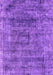 Machine Washable Oriental Purple Industrial Area Rugs, wshurb1896pur