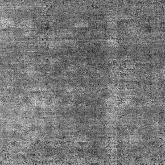 Square Oriental Gray Industrial Rug, urb1897gry