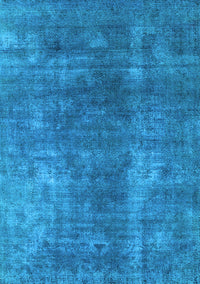 Oriental Light Blue Industrial Rug, urb1897lblu