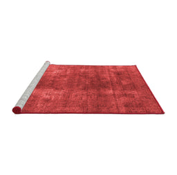 Industrial Red Washable Rugs