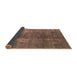 Sideview of Oriental Brown Industrial Rug, urb1897brn