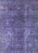 Mid-Century Modern Purple Oriental Rug, urb1897