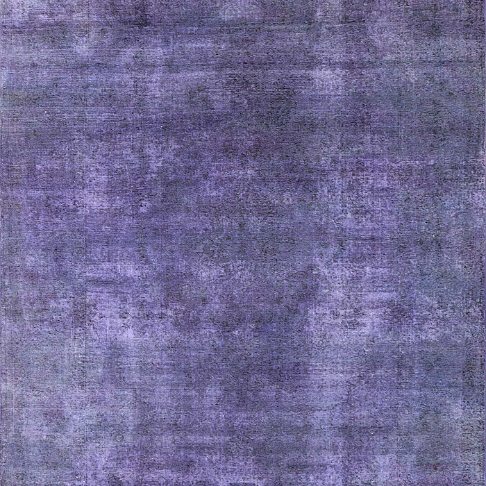 Mid-Century Modern Purple Oriental Rug, urb1897