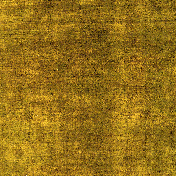Machine Washable Oriental Yellow Industrial Rug, wshurb1897yw