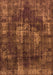 Machine Washable Oriental Orange Industrial Area Rugs, wshurb1898org